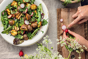 himmeblau-Blog-Farmmade-Kartoffelsalat-mit-Radieschengrün-Pesto