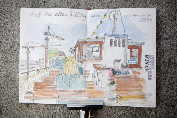 himmeblau-Blog-Urban-Sketching-Rosenheim-Marion-Schatz