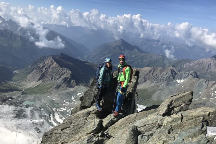 Großglockner-Tour: Höchste Konzentration bei der Seilarbiet und ein mystischer Ausblick