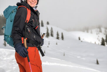 Stefanie Ramb auf Skitour
