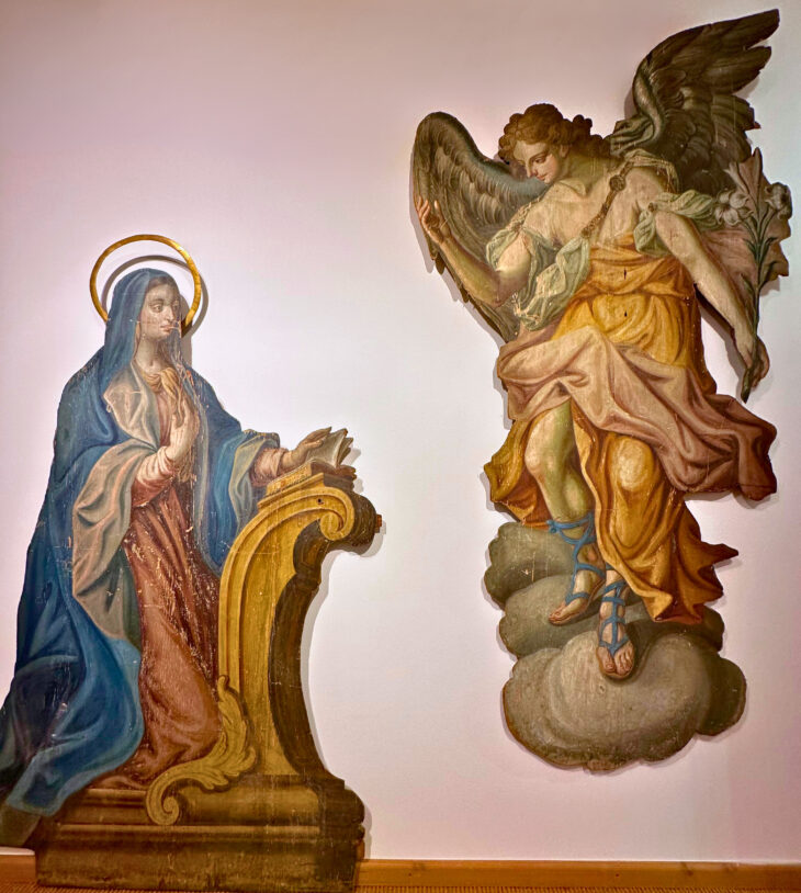 Die Jungfrau Maria und der Engel